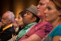 Audience members at TEDSummit2016, June 26 - 30, 2016, Banff, Canada. Photo: Bret Hartman / TED