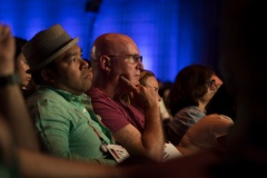 Audience members at TEDSummit2016, June 26 - 30, 2016, Banff, Canada. Photo: Bret Hartman / TED
