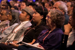 Audience members at TEDSummit2016, June 26 - 30, 2016, Banff, Canada. Photo: Bret Hartman / TED